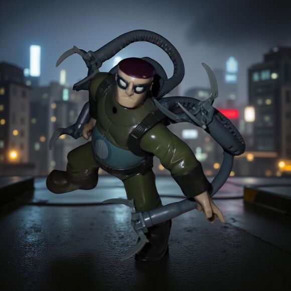 2008 Hasbro Spectacular Spider-Man DOC OCK Dr Octopus Action Figure B4 - Picture 4 of 4